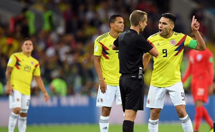 Radamel Falcao clash l'arbitre de Colombie-Angleterre :"Je trouve très bizarre et douteux qu'un arbitre américain ait été choisi...”