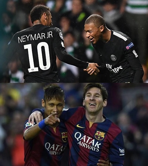 Neymar : "Faire pour Kylian Mbappé ce que Lionel Messi a fait pour moi" Neymar : "Faire pour Kylian Mbappé ce que Lionel Messi a fait pour moi"