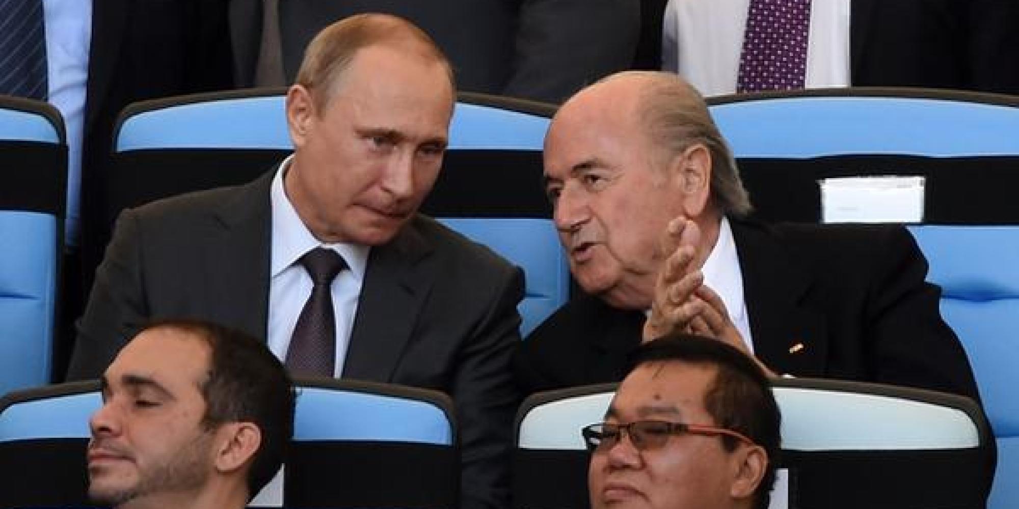 Blatter au Mondial 2018 en Russie 