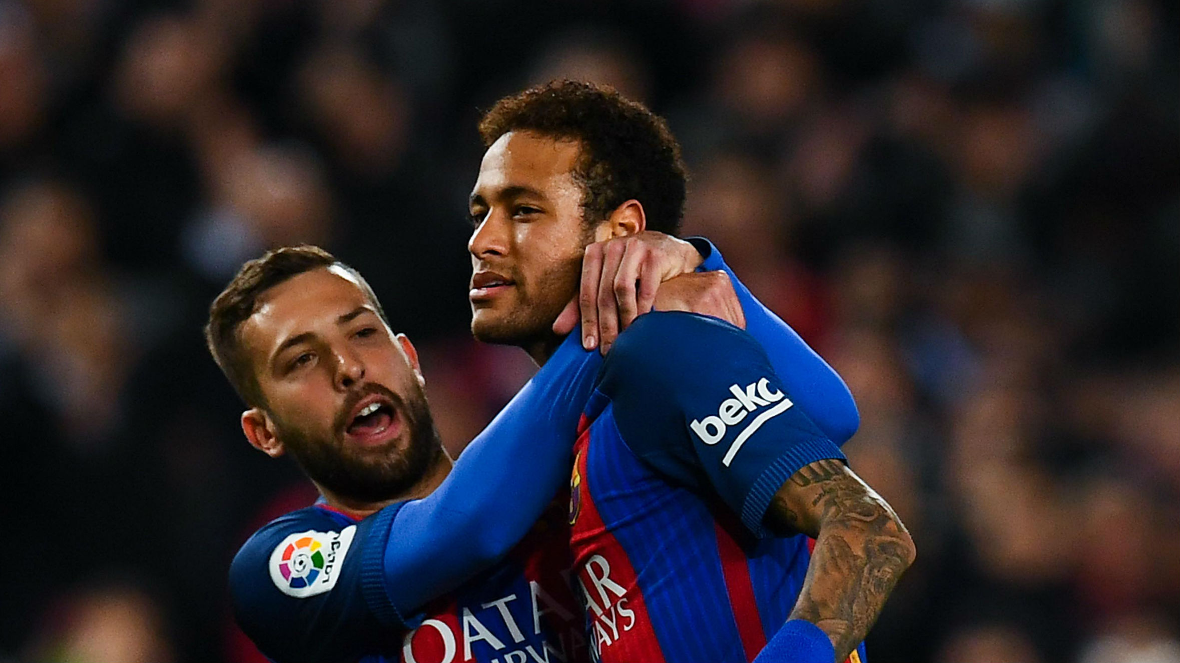 Alba ne regrette pas le départ de Neymar Alba ne regrette pas le départ de Neymar