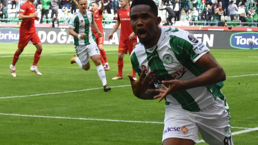 Eto’o guide Konyaspor vers la victoire Eto’o guide Konyaspor vers la victoire