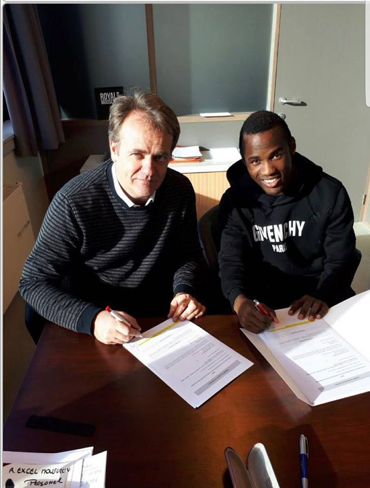 Olinga prolonge jusqu’en 2021 avec Mouscron en Belgique Olinga prolonge jusqu’en 2021 avec Mouscron en Belgique