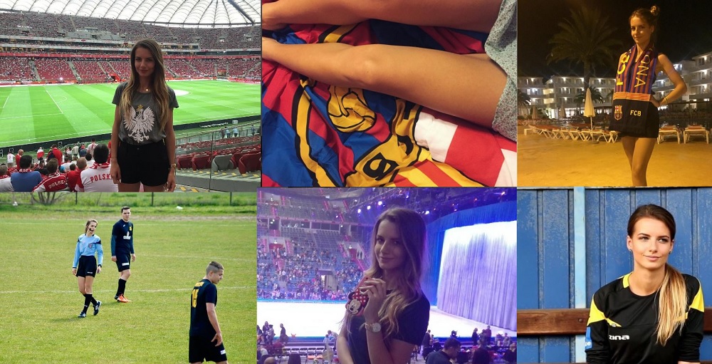 L'arbitre la plus sexy du monde est une supportrice du Barça! L'arbitre la plus sexy du monde est une supportrice du Barça!