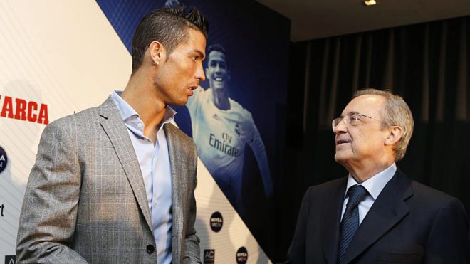 L'ancien président du Real Critique Florentino Pérez: "La vente de Cristiano Ronaldo me rend triste "