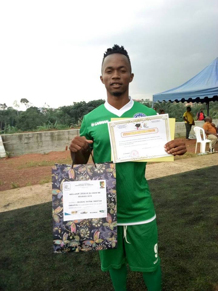Nguidjol Bayemi, élu joueur du mois de février au Cameroun 