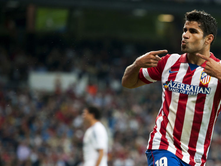 Costa, déjà buteur avec l’Atlético Madrid Costa, déjà buteur avec l’Atlético Madrid