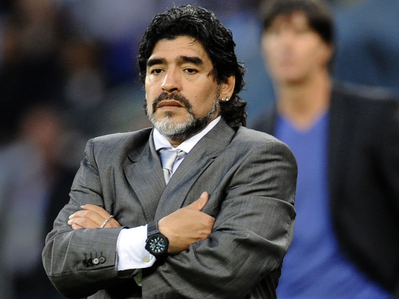 Maradona veut entraîner gratis l`équipe argentine
