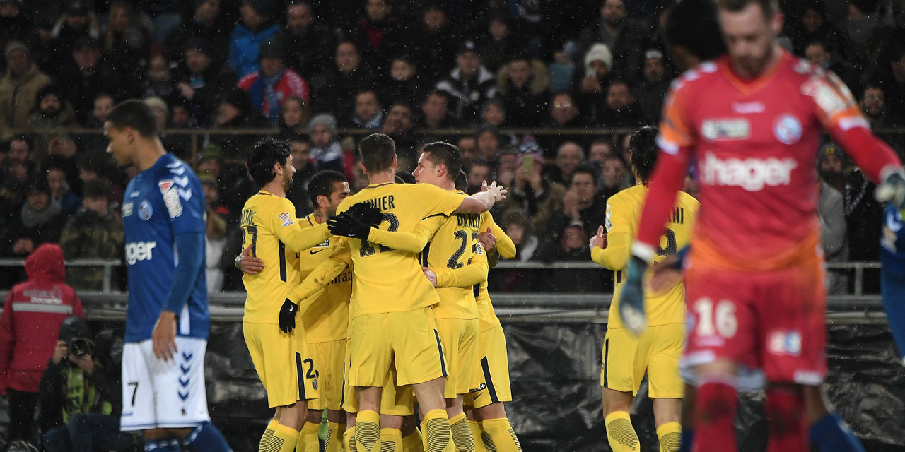 Le PSG tient sa revanche sur Bahoken et Strasbourg Le PSG tient sa revanche sur Bahoken et Strasbourg