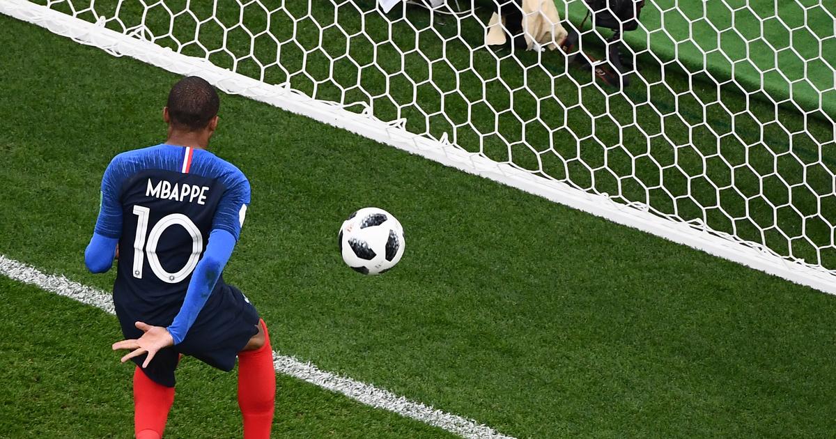Mbappé, plus jeune buteur de la France au Mondial 