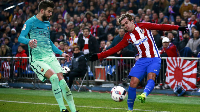 Piqué fait polémique au Barça sur le cas Griezmann Piqué fait polémique au Barça sur le cas Griezmann