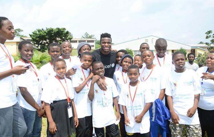 Ondoa, nouvel ambassadeur de l’UNICEF Ondoa, nouvel ambassadeur de l’UNICEF