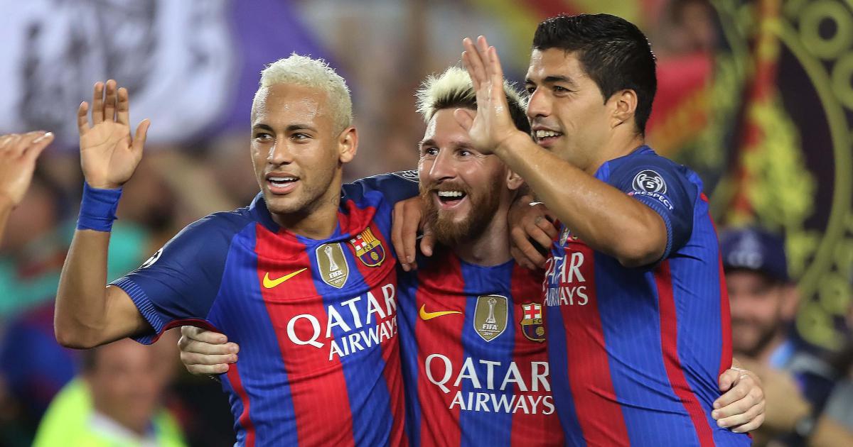 La MSN du Barça, meilleur trio offensif d’Europe