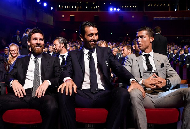 Le match CR7- Messi, vu par Buffon 
