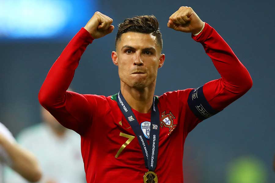 Ronaldo a marqué 89 buts pour l'équipe du Portugal