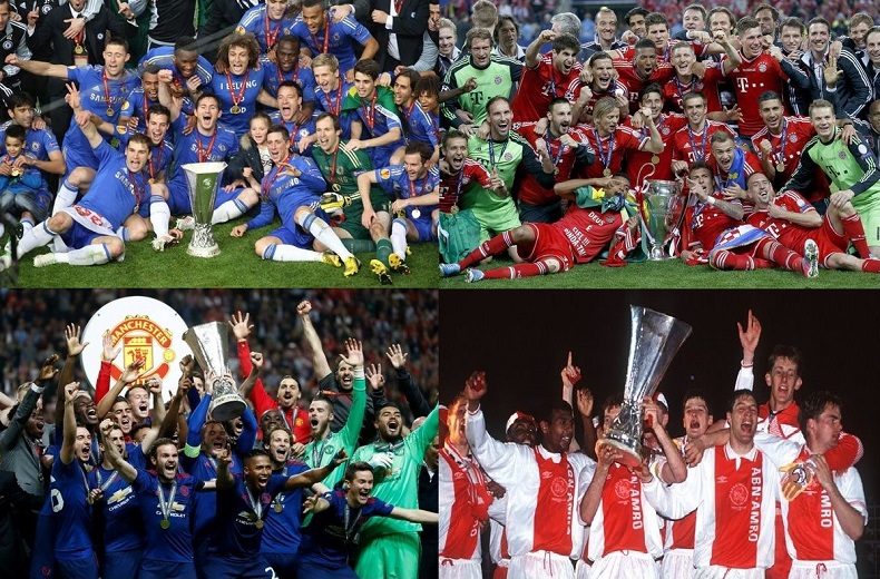 Les cinq clubs qui ont tout gagné en Europe