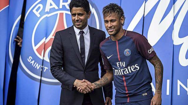 Neymar ne quittera pas le PSG selon Nasser Al Khelaifi Neymar ne quittera pas le PSG selon Nasser Al Khelaifi