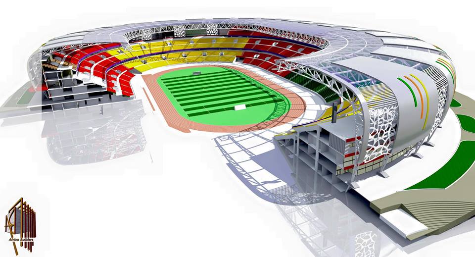 CAN 2019 : tous les préfabriqués du stade d’Olembé disponibles en mai CAN 2019 : tous les préfabriqués du stade d’Olembé disponibles en mai
