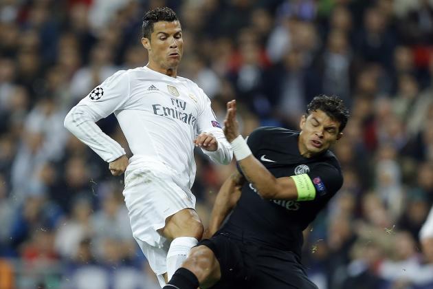 Thiago Silva pique Cristiano Ronaldo : «Je crois que c’est plus difficile de défendre sur Messi que sur Ronaldo...» Thiago Silva pique Cristiano Ronaldo : «Je crois que c’est plus difficile de défendre sur Messi que sur Ronaldo...»