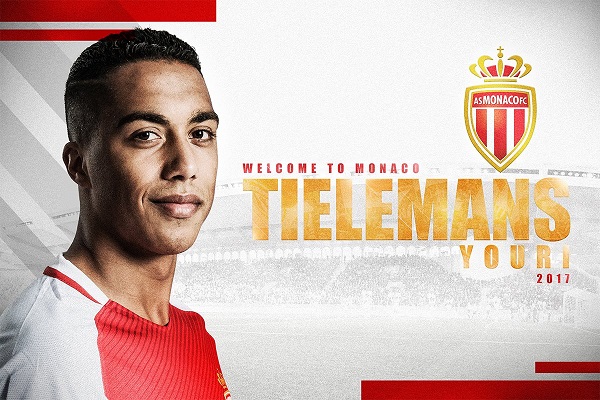 Youri Tielemans signe à Monaco pour cinq ans