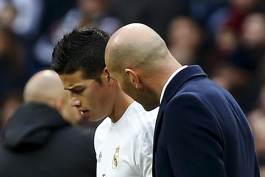 Rodriguez victime des préférences de Zidane ? Rodriguez victime des préférences de Zidane ?