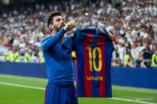 Messi, meilleur buteur de l’année 2017 Messi, meilleur buteur de l’année 2017