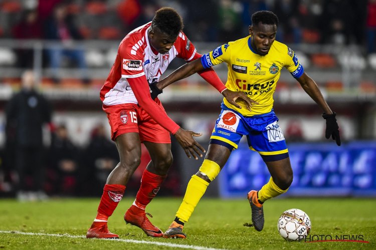 Boya fête sa première titularisation avec Mouscron Boya fête sa première titularisation avec Mouscron