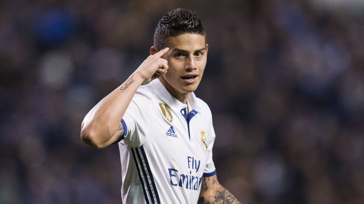  Après le départ de Ronaldo, James veut revenir au Real Madrid 