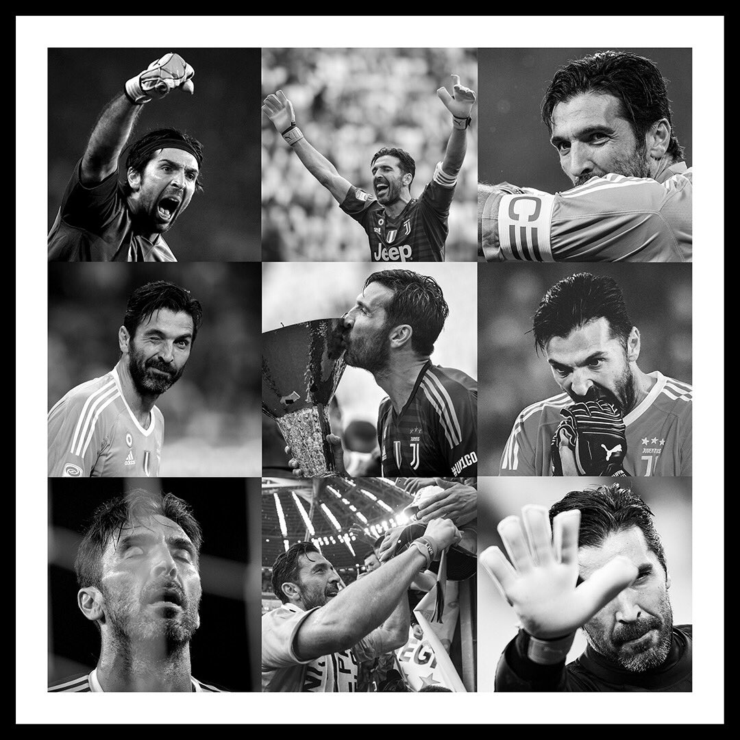 Les adieux de Buffon à la Juventus 