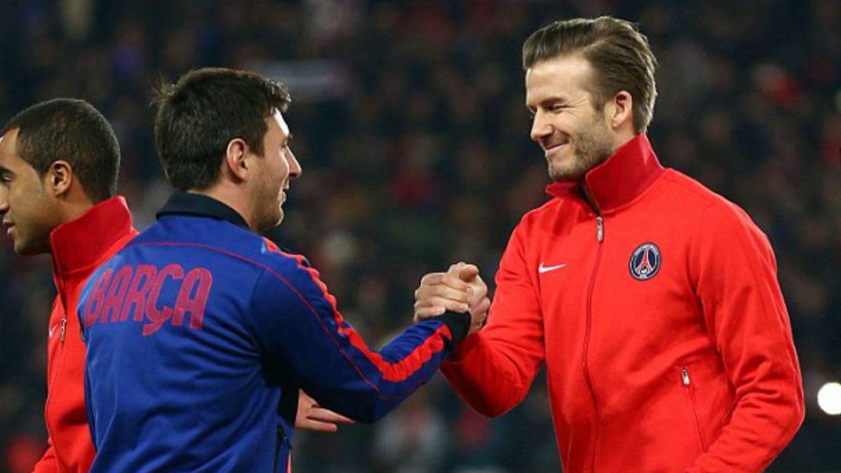 Messi veut jouer dans l’équipe de Beckham