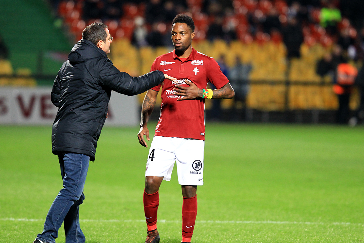 Mandjeck a rejoué avec Metz Mandjeck a rejoué avec Metz