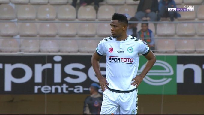 Match nul pour Konyaspor, avec Eto’o remplaçant Match nul pour Konyaspor, avec Eto’o remplaçant