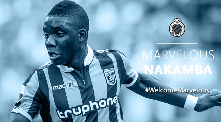 FC Bruges en passe de signer Marvelous Nakamba  !