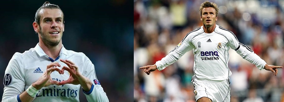  Bale efface le record de  Beckham dans l'histoire du Real 