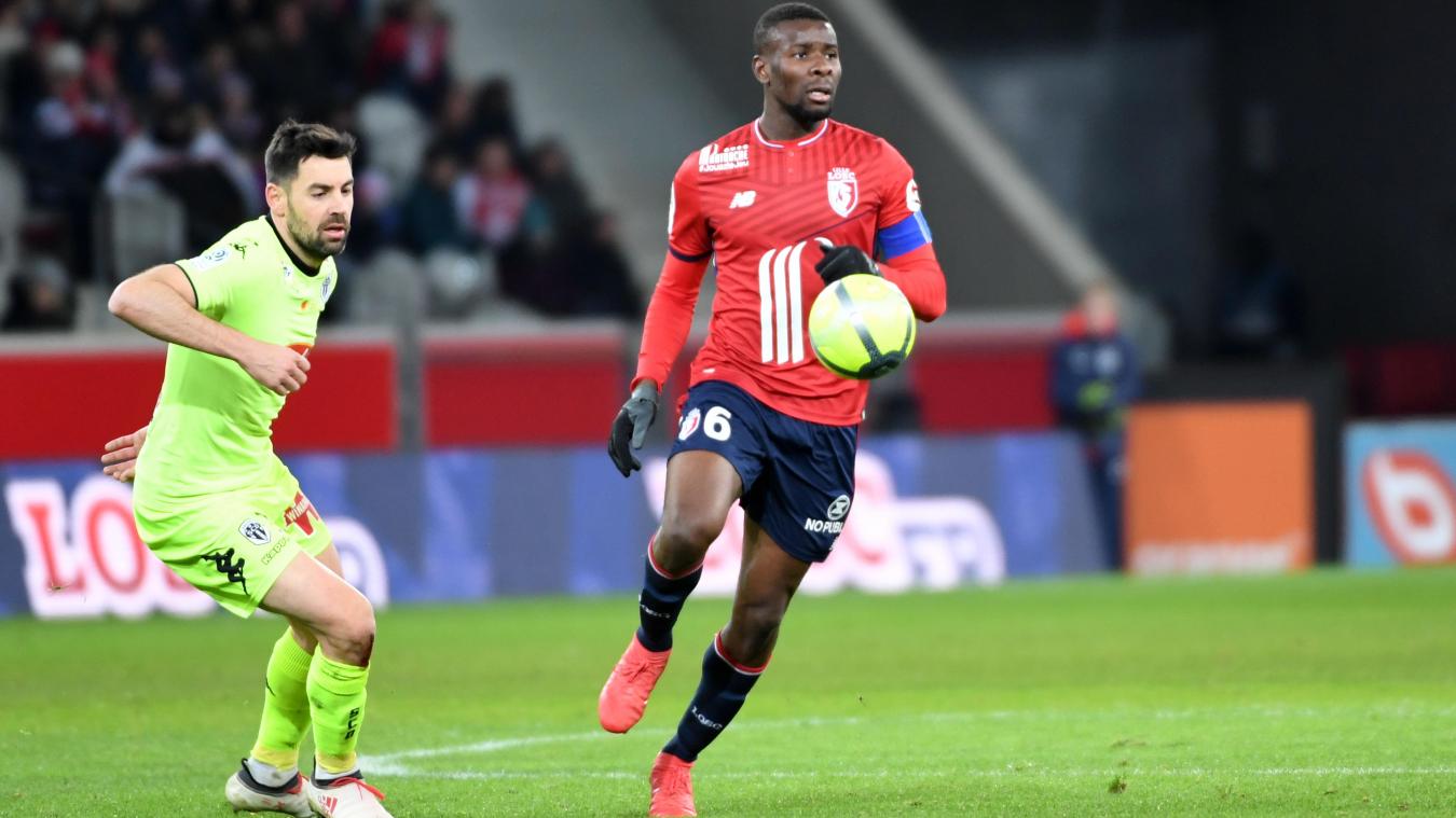 Amadou, absent 15 jours avec Lille