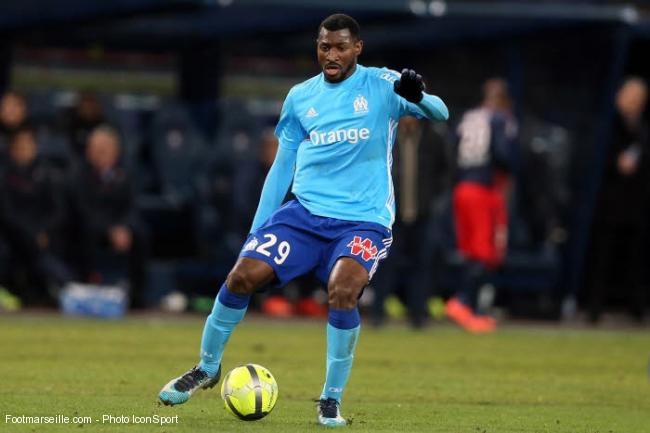 Zambo Anguissa en démonstration contre Caen Zambo Anguissa en démonstration contre Caen