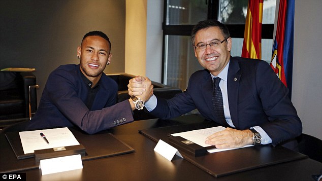 Le Barça bloque une prime de 26 millions d’euros pour le clan Neymar 