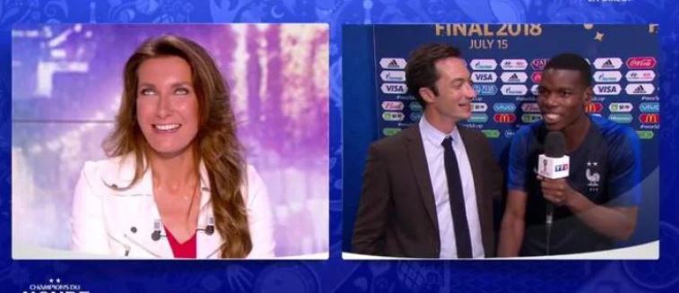 Paul Pogba clash une journaliste française... mais se trompe de personne 
