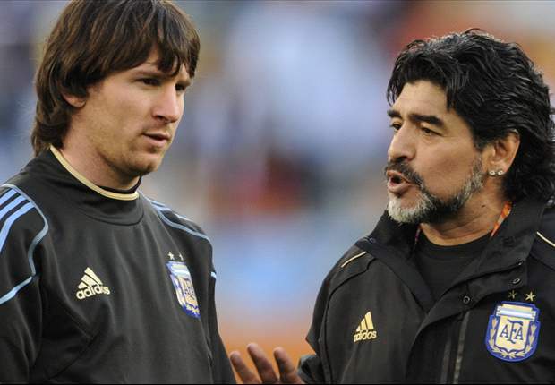Le fils de Maradona trouve Messi moins fort que son père 