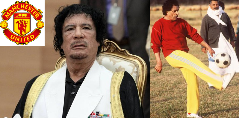 Mouammar Kadhafi a été à deux doigts de racheter Manchester United en 2000 