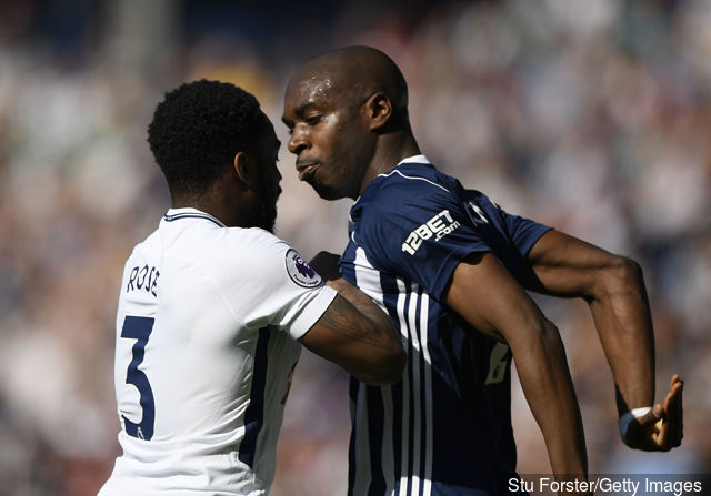 Clash entre Allan Nyom et Dany Rose Clash entre Allan Nyom et Dany Rose