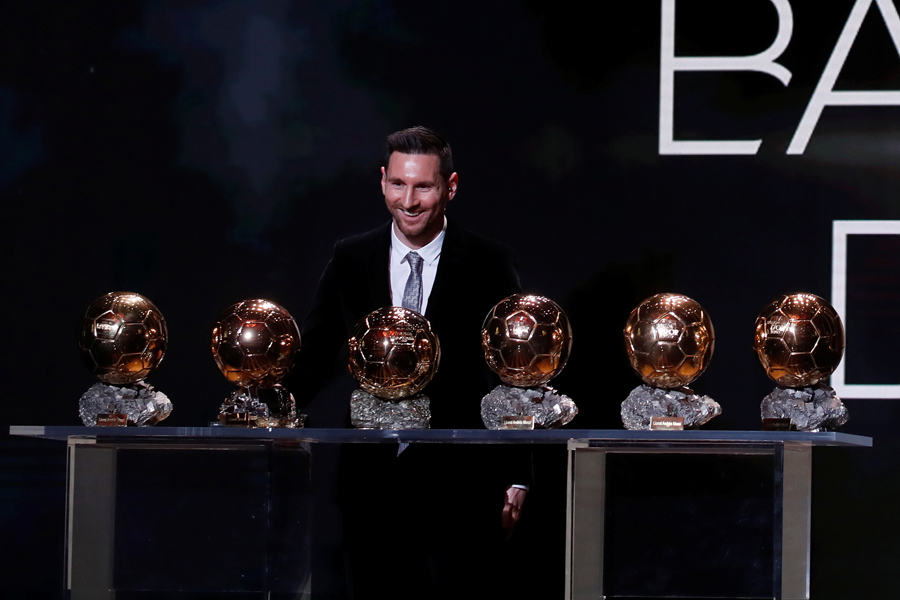 Messi a obtenu le 6e Ballon d'Or