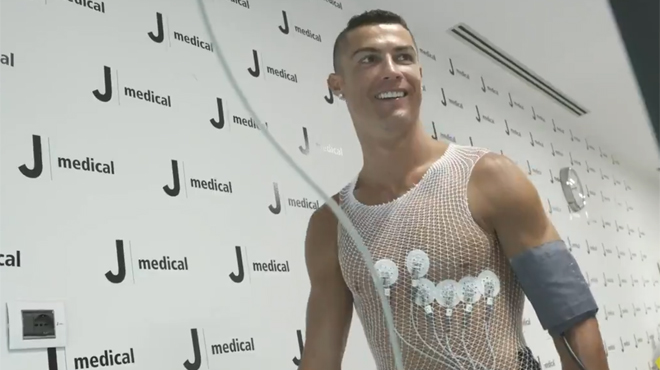 Juventus: Les incroyables résultats des tests physiques de Cristiano Ronaldo révélés