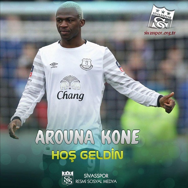  Arouna Koné à Sivasspor !