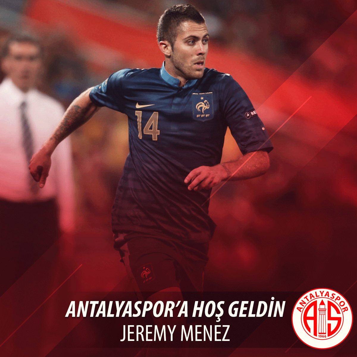 Menez rejoint Eto’o à Antalyaspor 
