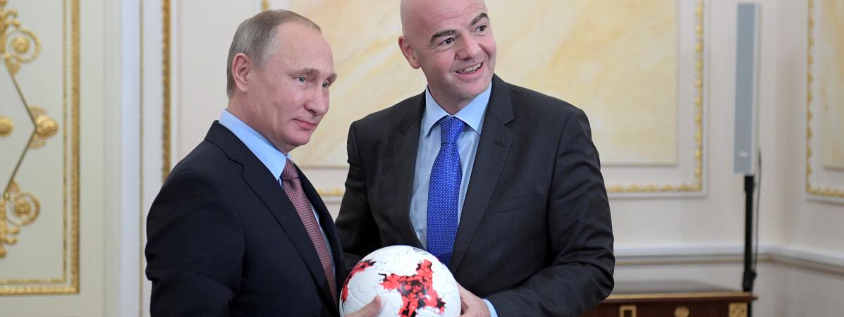 Mondial 2018 : Vladimir Poutine annonce ses favoris pour le Mondial