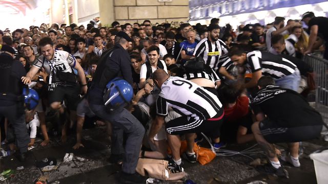 1000 blessés à Turin lors de la finale de la Ligue des champions 
