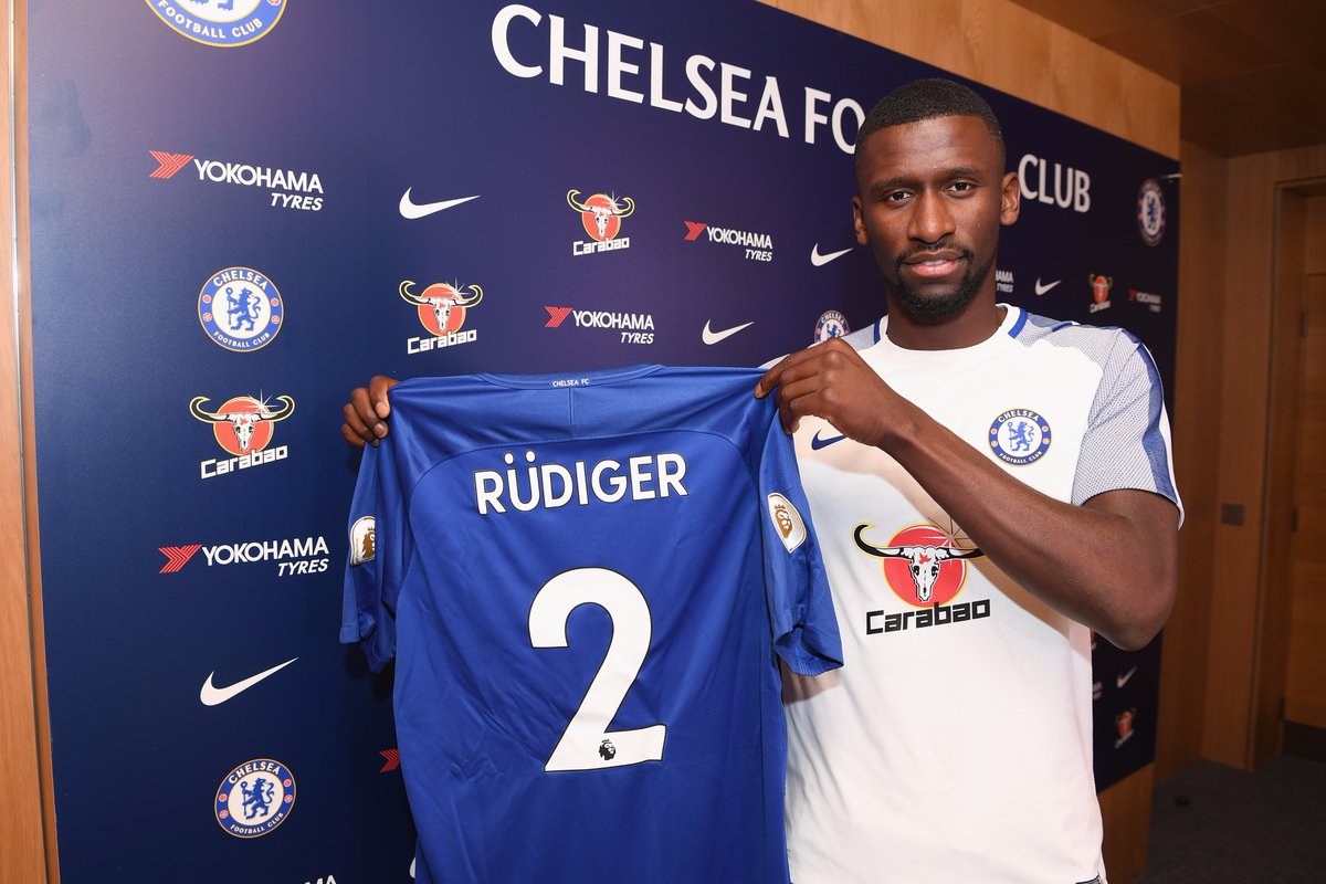 Antonio Rüdiger signe  à Chelsea !