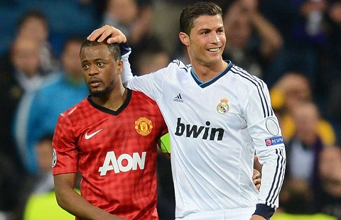 Mercato-Real Madrid: Patrice Evra donne un précieux conseil à Cristiano Ronaldo 