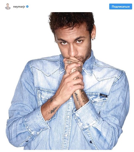 Le footballeur Neymar gagne plus de 450.000 euros par post Instagram