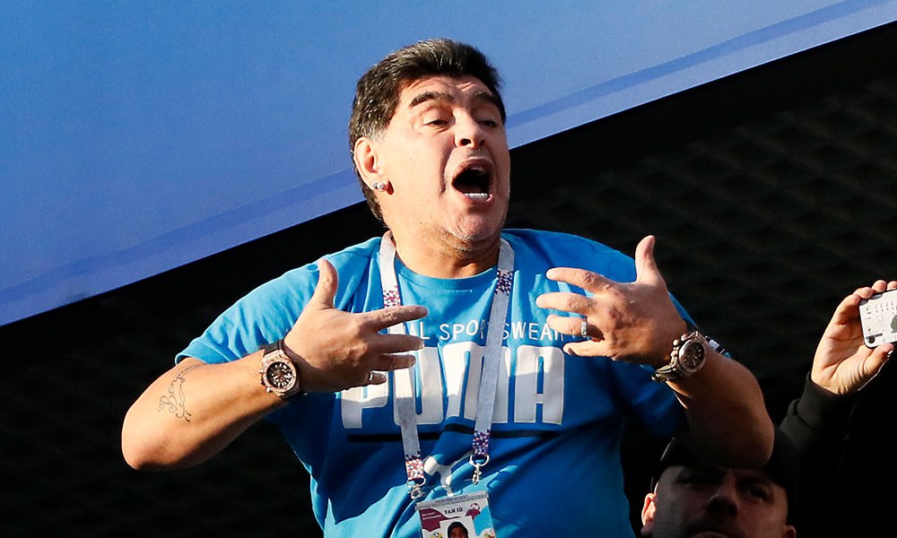 Maradona se paye l’Argentine 